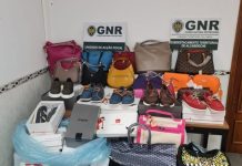 GNR apreende 144 artigos contrafeitos em Alcabideche