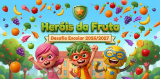 “Heróis da Fruta” abre inscrições para 2026/2027 e já chegou a mais de um milhão de crianças