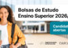 Cascais reforça bolsas de estudo para o ensino superior para 1,8 milhões de euros