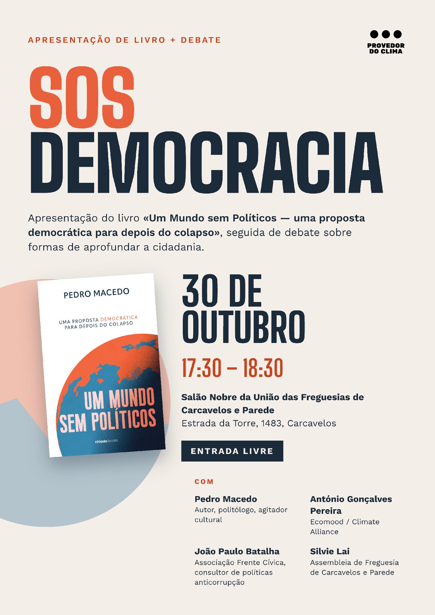 Cascais recebe debate aberto sobre o futuro da democracia