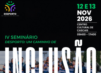 Cascais recebe seminário sobre desporto e inclusão nos dias 12 e 13 de novembro