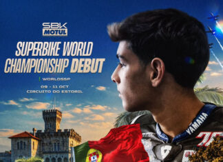 Gonçalo Capote, piloto de Cascais, estreia-se no Mundial de Superbikes no Estoril