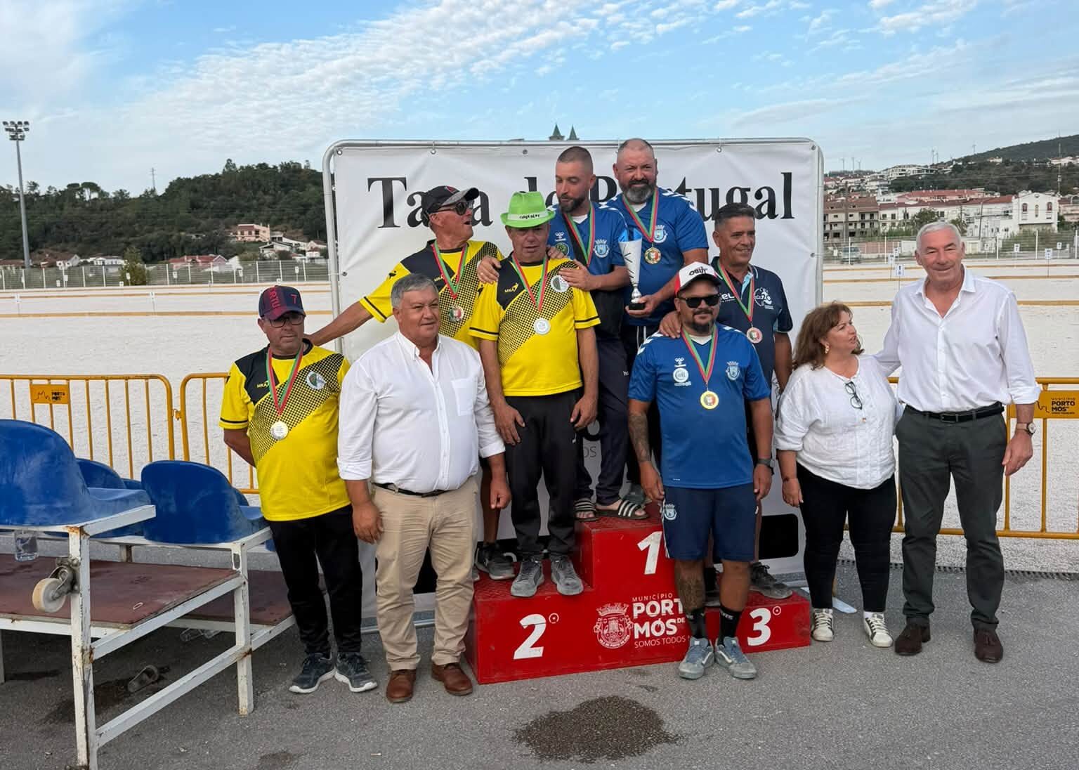PÓDIO TAÇA FREGUESIA ALCARIA CIMA SENIORES MASCULINOS